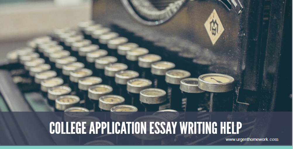 college application essay help