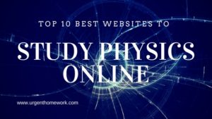 online physics help websites