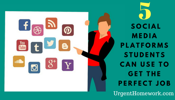 5 Social Media Platforms Students Can Use to Get the Perfect Job