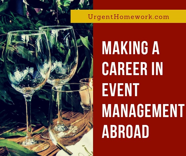 Making a Career in Event Management Abroad