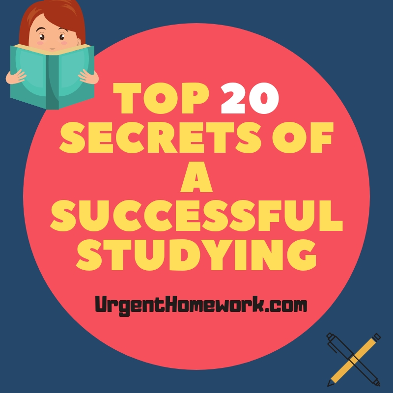 Top 20 Secrets of a Successful Studying