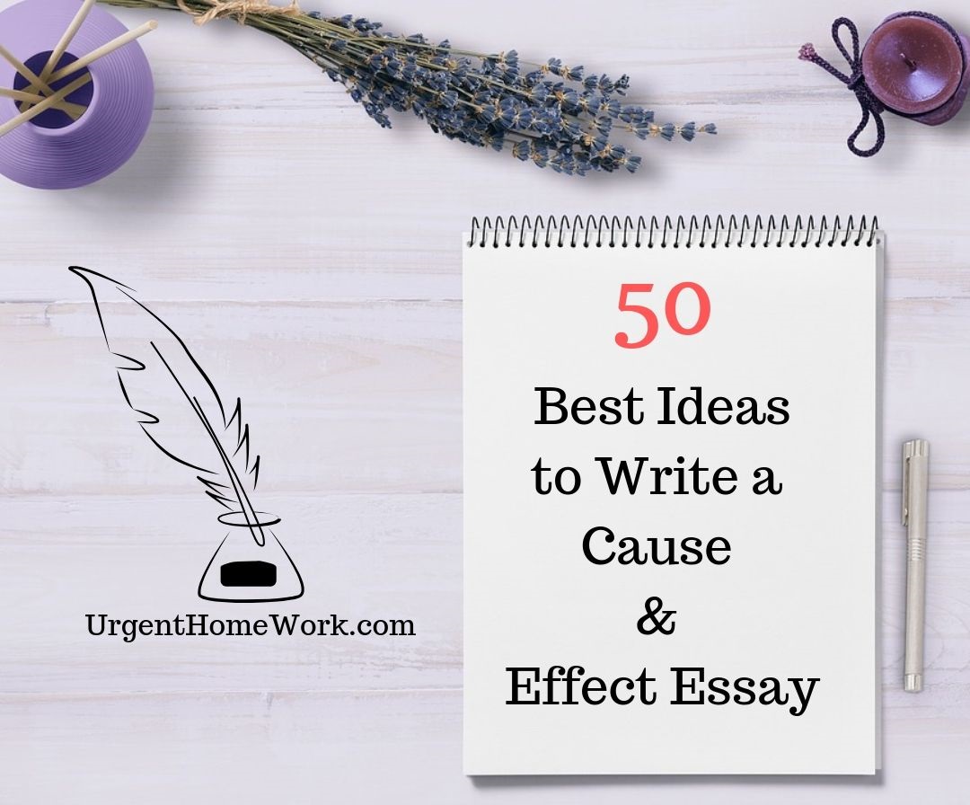 50 Best Ideas to Write a Cause and Effect Essay