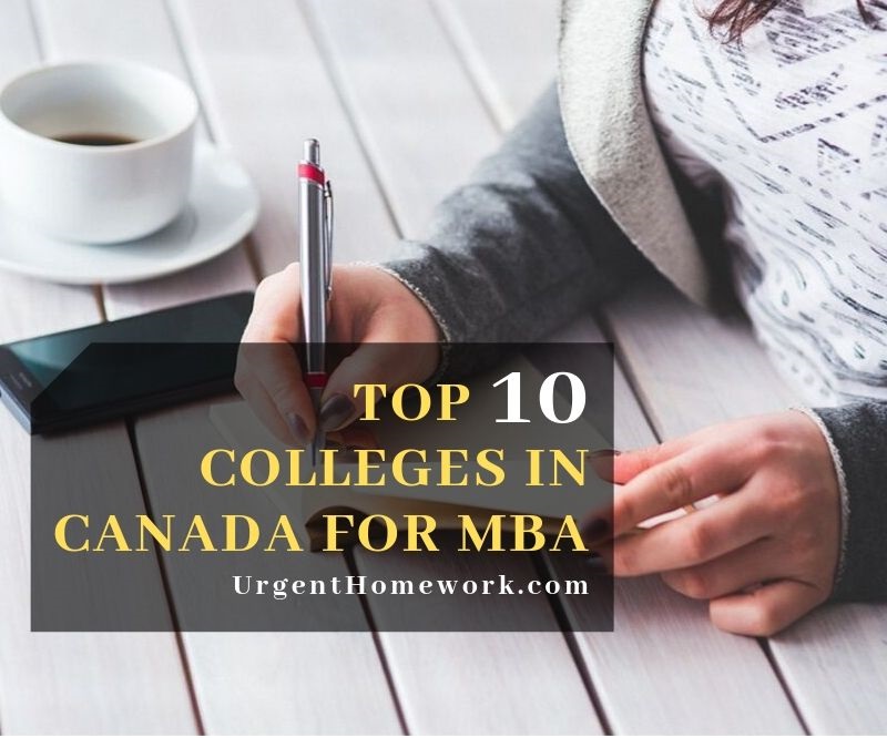 Top 10 Colleges in Canada for MBA