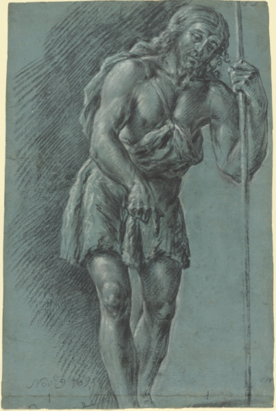 Saint John the Baptist, November 9, 1695, Juan Conchillos Falcó. The J. Paul Getty Museum, Purchased with funds provided by the Disegno Group.