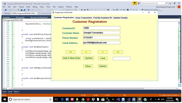 ITAP3010 Developing Data Access Solutions Project Image 1 ITAP3010 Developing Data Access Solutions Project Image 1