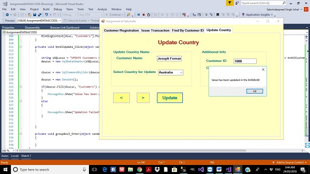 ITAP3010 Developing Data Access Solutions Project Image 6 ITAP3010 Developing Data Access Solutions Project Image 6