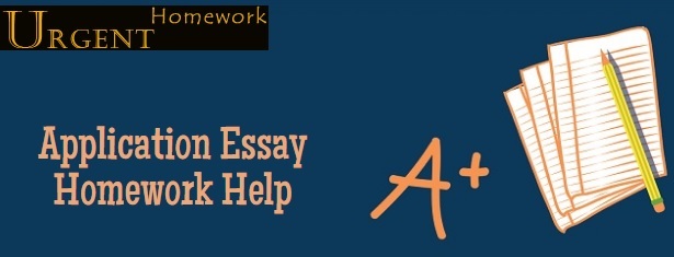 Application Essay Homework Help