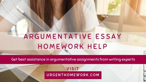 Argumentative Essay Homework Help