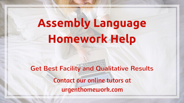 Assembly Language Homework Help