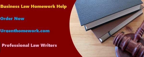 Business Law Homework Help