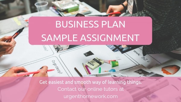 Business Plan Sample Assignment