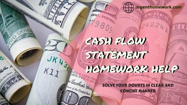 Cash Flow Statement Homework Help