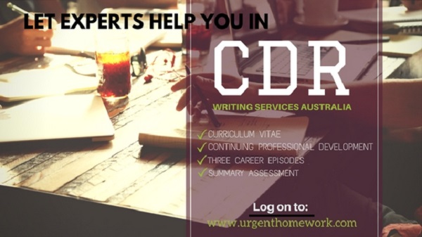 CDR writing services Australia