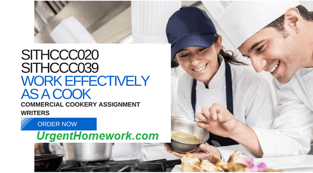 commercial-cookery-assignment answers