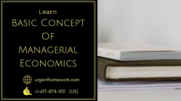 Concept Of Managerial Economics