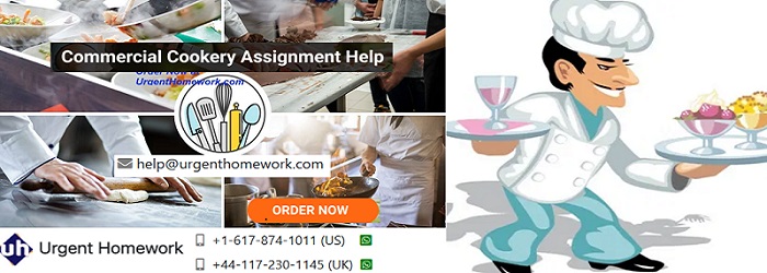 cookery assignment help