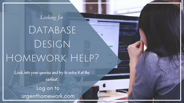 Database Design Homework Help