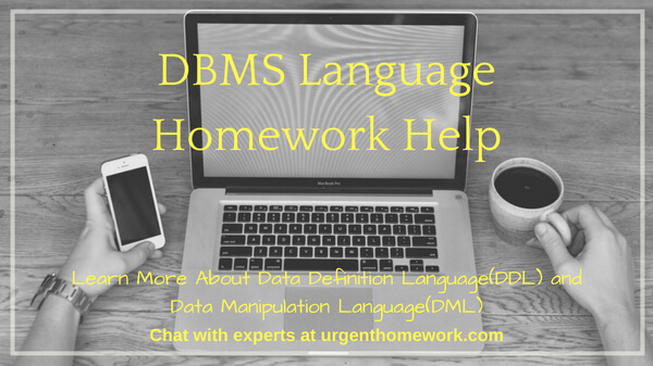 Database Languages Homework Help