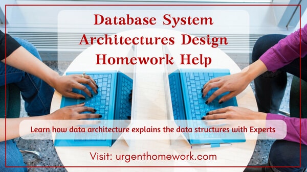 Database System Architectures Design Homework Help