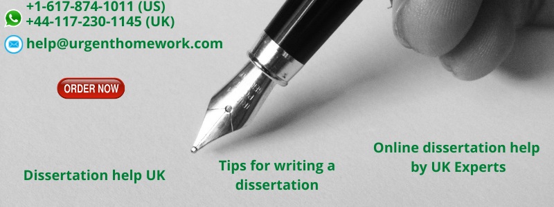 Dissertation help UK