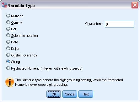 Entering String Data Entering String Data