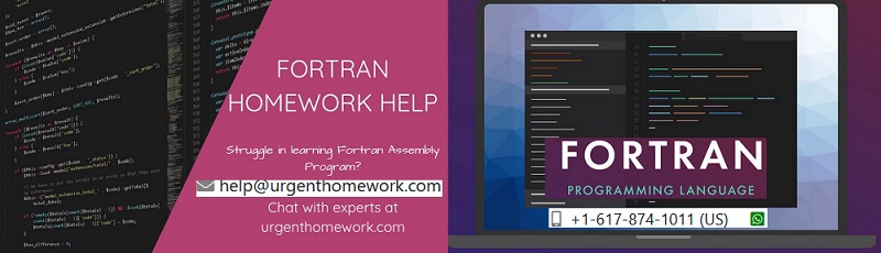 fortran homework help