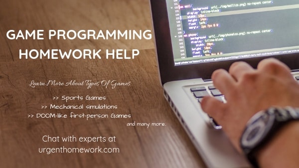 game programming language homework help