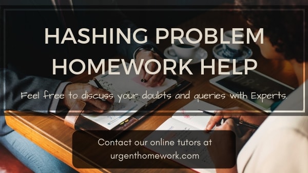 Hashing Problem Homework Help
