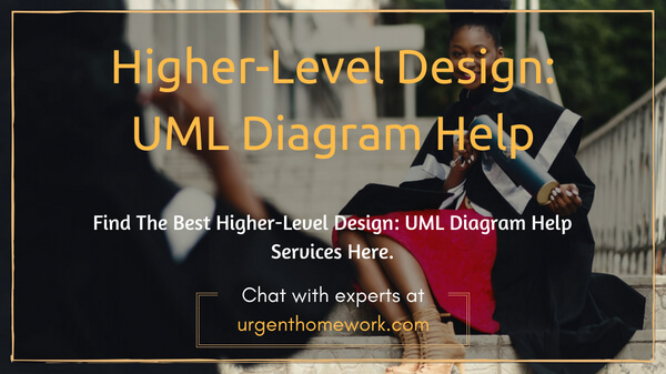 Higher-Level Design UML Diagram Homework Help