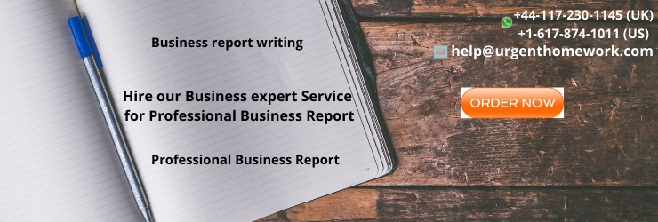 Hire our Business expert Service for Professional Business Report