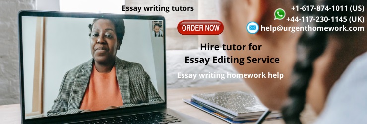 Hire tutor for Essay Editing Service