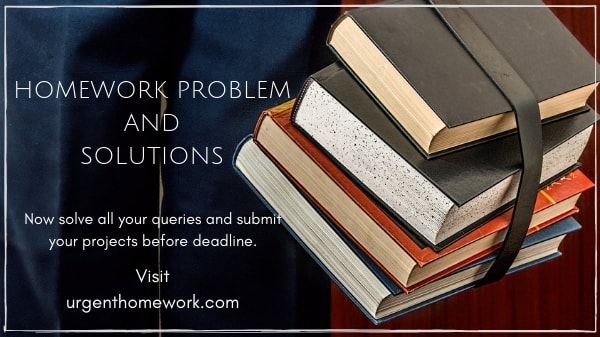 Homework Problem And Solutions Homework Problem And Solutions