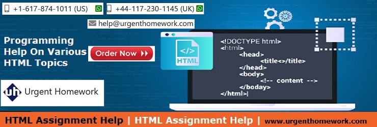 HTML Homework Help
