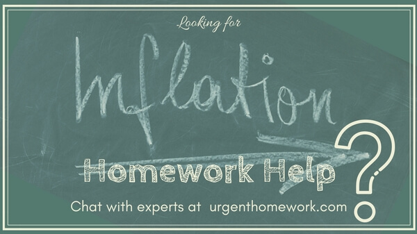 inflation homework help