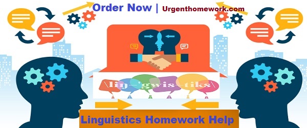 Linguistics Homework Help
