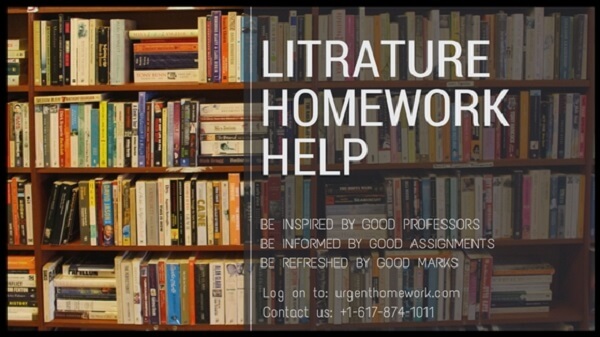 Literature Homework Help