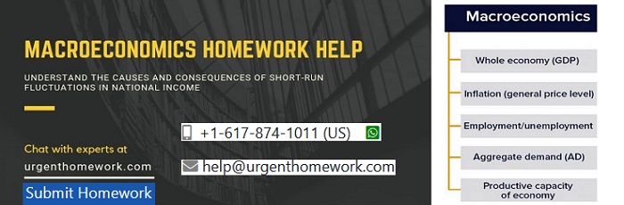 Macroeconomics Homework Help