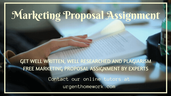 Marketing Proposal Assignment