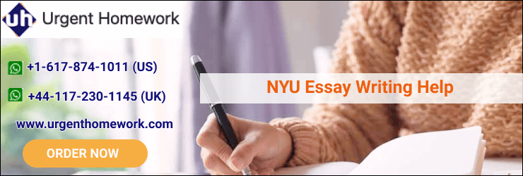 NYU Essay Writing Help