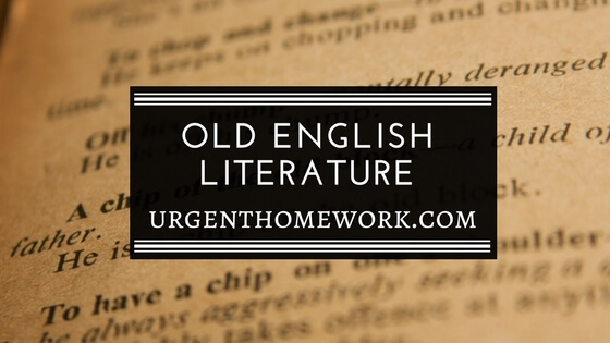 Old English Literature