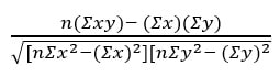 pearson formula