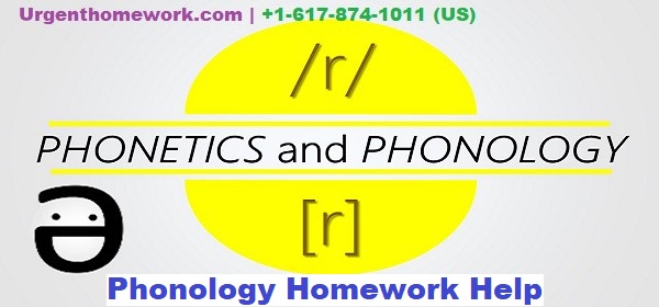 Phonology Homework Help