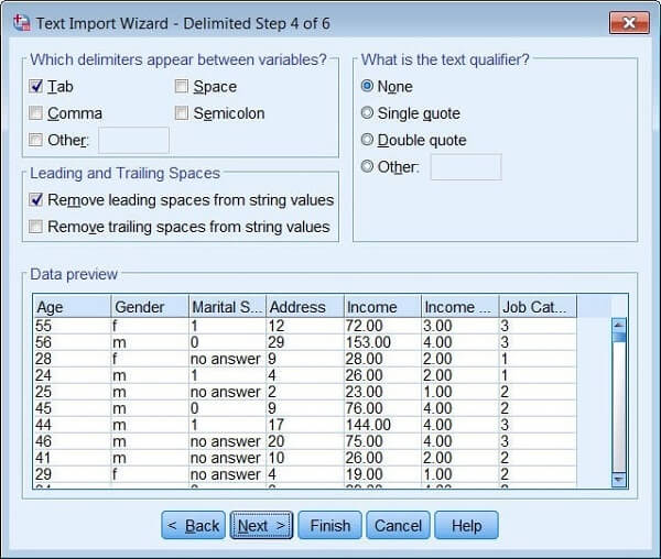 Reading Data from Text File