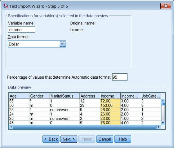 Reading Data from Text File