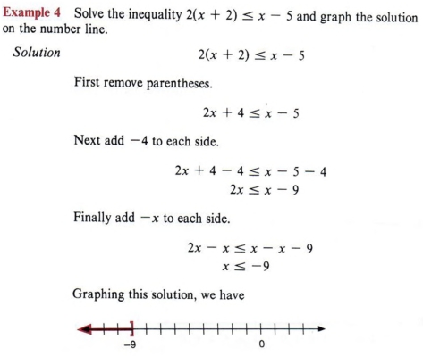 Solving Inequalities Solving Inequalities