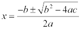 Solving Quadratics