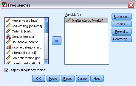 SPSS Pasting Syntax