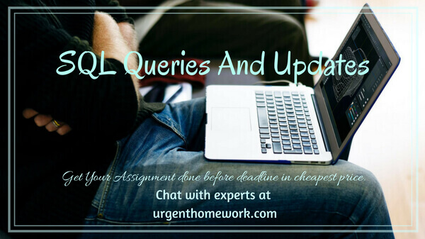 Sql Queries and updates
