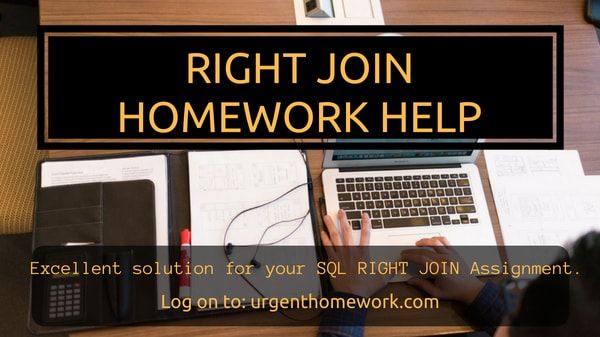 Sql Right Join Homework Help