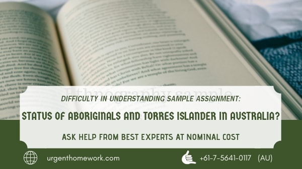 Status of Aboriginals and Torres Islander in Australia